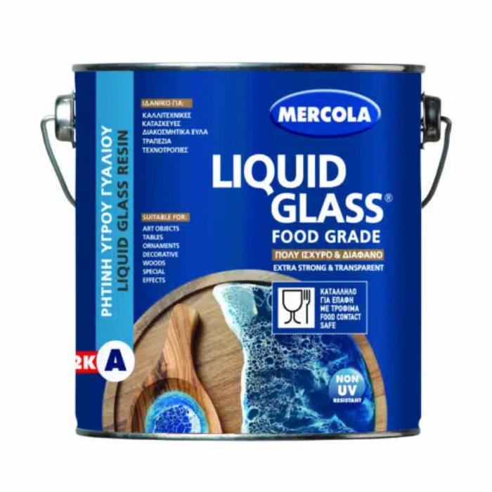 Mercola Υγρό Γυαλί Liquid Glass Food Grade (Α+Β) Image