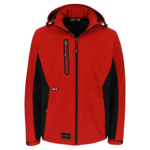 TRYSTAN SOFT SHELL JACKET RED/BLACK